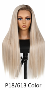Cinnamon Brazilian Hair 24' Glueless Body Wave Human Hair Pre-cut Lace Front Wigs